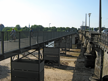 Ökologische Bauüberwachung zur Behelfsbrücke an der Albertbrücke